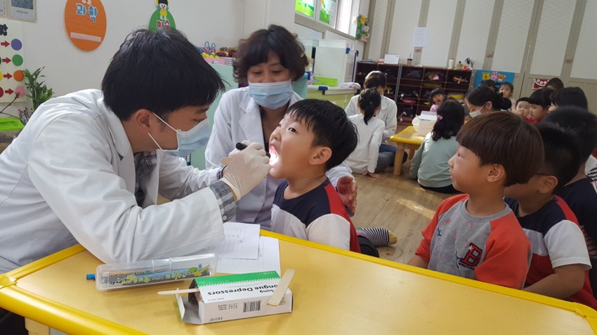 1.예천군, 어린이집 및 유치원 대상 불소도포사업 실시
